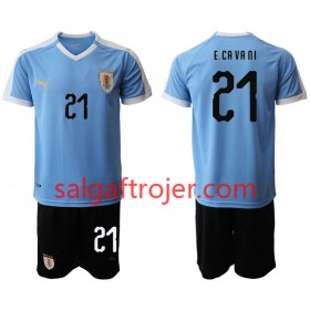 Uruguay Fodboldtrøjer Edinson Cavani 21 Børn Hjemmebanesæt 2019/20 Kort ærmer